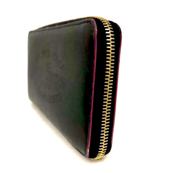 Louis Vuitton Porte Feiulle lena Zip Around Long Wallet Purse - Picture 2 of 7